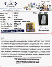 19.60/CT NATURAL KESHI PEARL